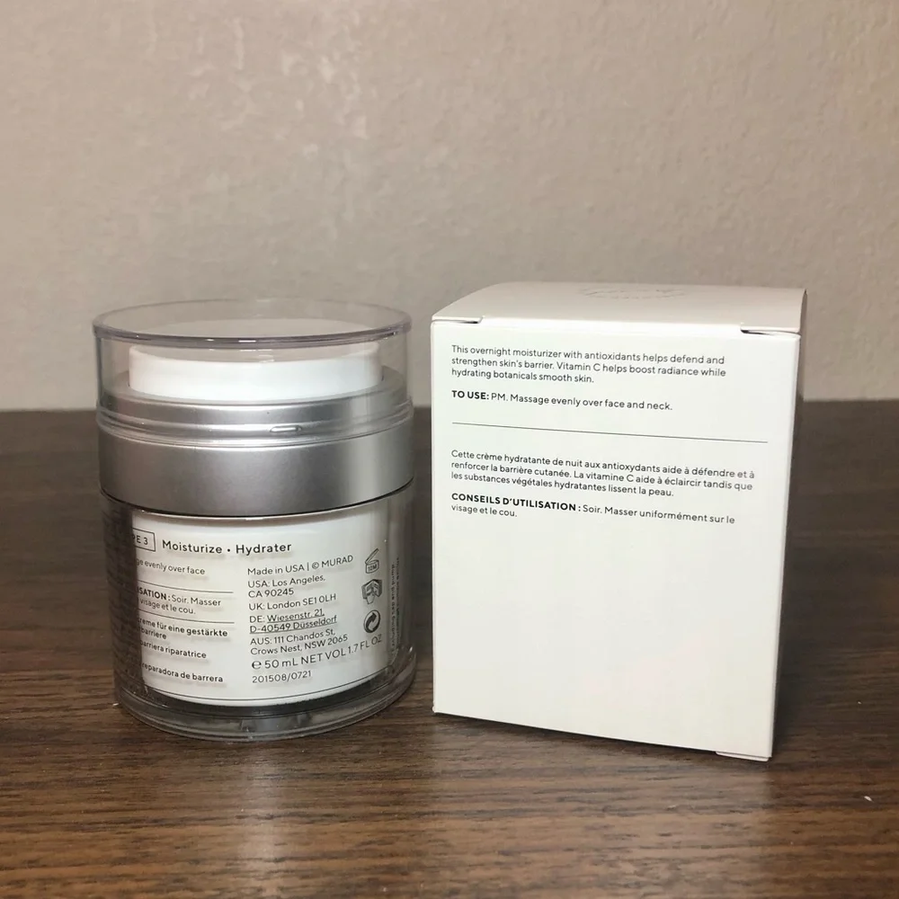 Murad Essential-C Overnight Barrier Repair Cream 1.7oz